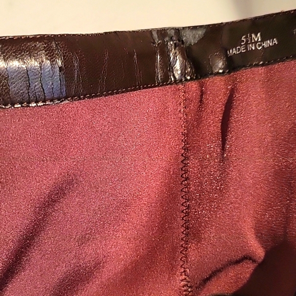 Linea Paolo Marcelo Chocolate Brown Boots With Gold Studs SZ51/2 - Picture 10 of 10